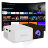 Picture of Portable LED Projector 4k, HD Private Home Theater Video Movie Projectors for Outdoor Indoor, Support HDMI Player| USB| AV| Micro SD| Audio Interface| USB Flash Drive| Smartphone