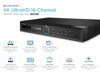 Picture of Amcrest 5Series 4K NVR 16-Channel NV5216-4TB 16CH (Record 16CH 4K @30fps, View/Playback 4CH 4K @30fps) Network Video Recorder - Pre-Installed 4TB Hard Drive (No PoE Ports Included)