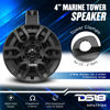 Picture of DS18 MP4TP.4A 4" 600W Bluetooth Marine Tower Speakers with Amplifier and Remote