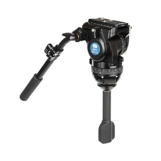 Picture of SIRUI BCH-10 Professional Fluid Video Head, with 3-6kg Counterbalance System, Pan/Tilt Friction Control, 75mm Hemisphere Diameter, Weight 1.8kg, 13.2lbs/6kg Payload