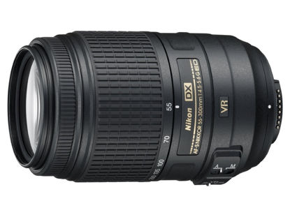 Picture of Nikon AF-S DX NIKKOR 55-300mm f/4.5-5.6G ED Vibration Reduction Zoom Lens with Auto Focus for Nikon DSLR Cameras