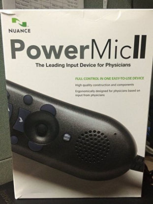 Picture of Nuance Dragon Medical Edition II Microphone - Powermic II - with Cradle