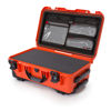 Picture of Wheeled Series 935 Lightweight NK-7 Resin Waterproof Protective Case with Foam Insert and Lid Organizer - Orange