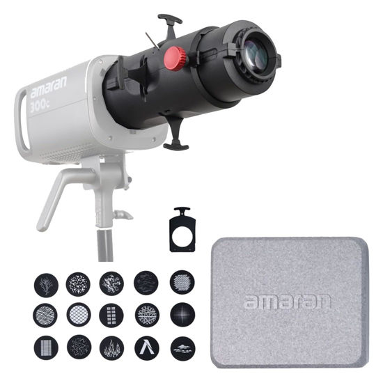 Picture of Aputure Amaran Spotlight SE 36° Lens Kit, Projection Lens Modifier for Amaran 300C Amaran 150C Amaran 200X S 60X S Aputure 300X and Other Power not Exceeding 300W Bowens Mount Lights