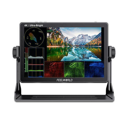 Picture of FEELWORLD LUT11S 10.1 Inch DSLR Camera Field Monitor 3G-SDI 1920X1200 4K HDMI Ultra High Bright 2000nit Touch Screen