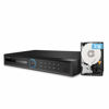 Picture of Amcrest 5Series 4K NVR 16-Channel NV5216-3TB 16CH (Record 16CH 4K @30fps, View/Playback 4CH 4K @30fps) Network Video Recorder - Pre-Installed 3TB Hard Drive (No PoE Ports Included)