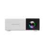 Picture of Mini Projector, 2024 New Portable Projector, Portable Automatic HD Projector, LED Outdoor/Indoor Movie Projector with 180-Degree Rotating Stand for Home Bedroom #