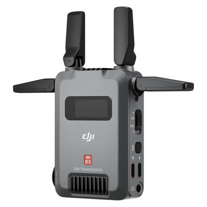 Picture of DJI SDR Transmission Receiver, 3 km/10,000 ft 1080p/60fps SDR Wireless Video Transmission, RX Only, Stable & Anti-Interference, Strong Penetration, High Bitrate, Unlimited Receivers