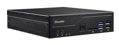 Picture of Shuttle XPC Slim DH410 Mini Barebone PC Intel H410 Support 65W Cometlake-s LGA1200 CPU No Ram No HDD/SSD No CPU No OS (Vesa Mount Included)