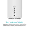 Picture of TP-Link Deco AXE5400 Tri-Band WiFi 6E Mesh System - Wi-Fi up to 7200 Sq.Ft, Engadget Rated Best Mesh For Most People, Replaces WiFi Router and Extender, AI-Driven Mesh New 6GHz Band, 3-Pack(Deco XE75)