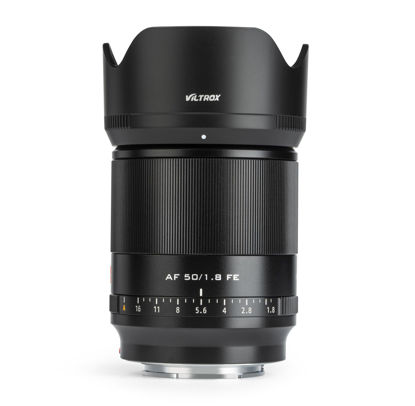 Picture of Viltrox AF 50mm f/1.8 E Full Frame Lens for Sony E-Mount Mirrorless Camera a7C a7III a7RIII a7SIII a7IV a7RIV a7RV a9 A1 FX3 ZVE1 A7CR A7CII a6000 a6100 a6300 a6400 a6500 a6600 ZV-E10 FX30(Black)