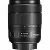 Picture of Canon EF-S 18-135mm f/3.5-5.6 is USM Lens with Lens Pouch, Commander Optics 3 Piece Filter Kit, Cap Keeper