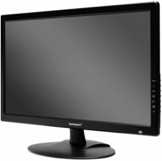 Picture of Northern Video LED18 Widescreen 18.5" LED Security Monitor with 1360x768 Resolution, 16:9 Aspect Ratio, 250 CD/m2 Brightness, 5ms Response Time, HDMI, VGA & BNC Video Inputs, RCA & PC Audio Inputs