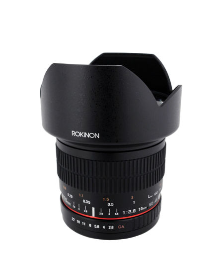 Picture of Rokinon 10mm F2.8 ED AS NCS CS Ultra Wide Angle Lens for Pentax K and Samsung K Mount Digital SLR Cameras (10M-P)