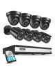 Picture of ZOSI 16CH 3K Lite Home Security Camera System,AI Human/Vehicle Detection,Night Vision,Remote Access,8pcs 1080p Outdoor Surveillance Cameras,16 Channel 1080P CCTV DVR with 2TB HDD for 24/7 Recording