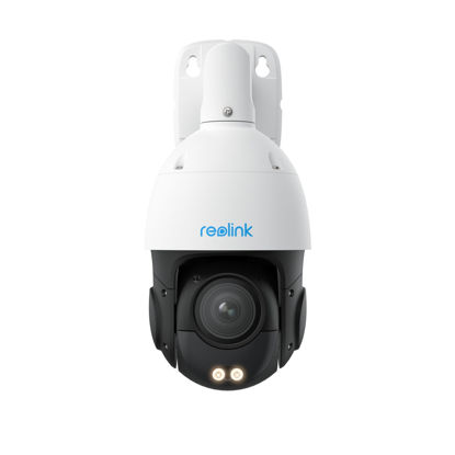 Picture of REOLINK RLC-823S2, Smart 4K/8MP UHD PTZ Dome Security Camera with Cutting-Edge 16X 3D Optical Zoom, Spotlights Color Night Vision, Person/Vehicle/Animal Detection, Two-Way Talk, 24/7 Recording