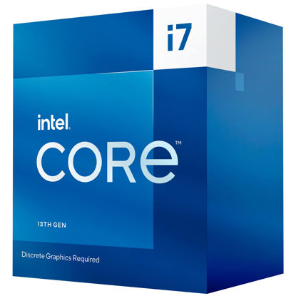 Picture of Intel Core i7-13700F Desktop Processor 16 cores (8 P-cores + 8 E-cores) 30MB Cache, up to 5.2 GHz