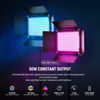 Picture of NEEWER Upgraded 660 PRO II RGB LED Video Light with App Control&Stand Kit, 2 Pack Constant 50W No Color Shift/1% Precise Min Dimming/360° RGB/CRI97+/3200K~5600K for Game Streaming YouTube Photography