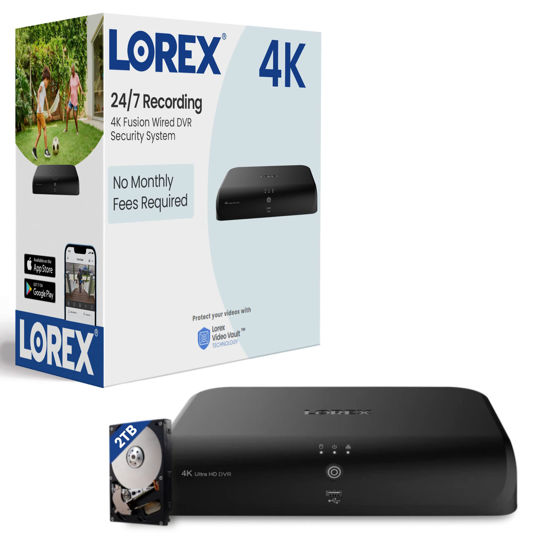 Picture of Lorex Fusion 4K 12-Channel (8 Wired and 4 Wi-Fi) 2TB Digital Video Recorder