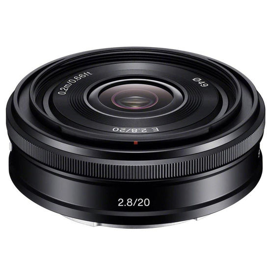 Picture of Sony SEL-20F28 E-Mount 20mm F2.8 Prime Fixed Lens