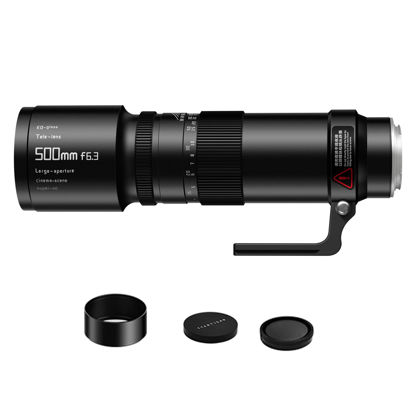 Picture of TTArtisan 500mm F6.3 Telephoto Lens Full Frame Large Aperture Wide-Angle Camera Lense Compatible with Nikon F Mount SLR Cameras D6、D5、Df、D850、D810A、D810、D780、D750、D610