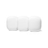 Picture of Google Nest WiFi Pro - 6E - Reliable Home Wi-Fi System with Fast Speed and Whole Home Coverage - Mesh Router - 3 Pack - Snow