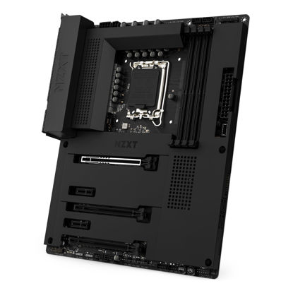 Picture of NZXT N7 Z790 ATX Motherboard - Intel Z790, WiFi 6E, Bluetooth, Integrated I/O Shield - Supports 12th/13th/14th Gen Intel CPUs, Black