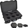 Picture of Rokinon XEEN Heavy Duty Foam Carry-on 6 Lens Hard Lens Case with Rolling Wheels