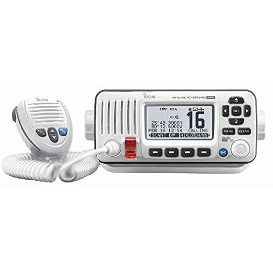 Picture of ICOM M424G VHF Radio White with Built-in GPS - M424G 42