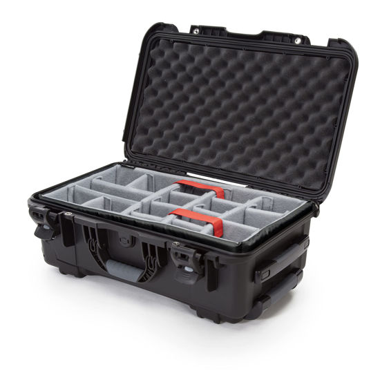 Picture of Nanuk Wheeled Series 935 Lightweight NK-7 Resin Waterproof Protective Case and Padded Divider - Black