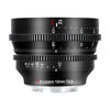 Picture of 7Artisans 12mm T2.9 Large Aperture APS-C Ultra Wide Angle Cine Lens, Manual Fixed Focus Low Distortion Cinema Lens Compatible for Fujifilm X Mount, Black