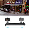 Picture of Accsoon toprig Camera Slider, Adjustable 24''/60cm Motorized Aluminum Alloy Video Slider with Full Button Control, Support APP-Video Mode, Speed Control Konb, 120° Panoramic Shooting, Easy to Install