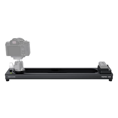 Picture of Accsoon Toprig Camera Video Slider, 24''/60cm Motorized Video Slider with Speed Control Knob, APP Supported-Video Mode/Time-Lapse/Loop Mode, 120 ° Panorama, Easy to Install