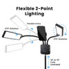 Picture of Lume Cube Flex Light Pro - Portable Dual LED Lamp with Tripod and Phone Holder Mount | Flexible 2-Point LED Lights for Tattoo Artists, Beauticians, aestheticians, lash Artists, and Content Creators