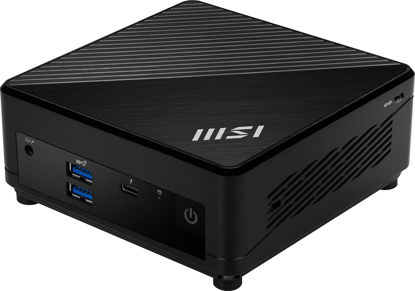 Picture of MSI Cubi 5 Barebones Mini PC: Intel Core i3-1215U, WiFi 6E, BT 5.2, Thunderbolt Type-C, Dual Display, Energy Efficient, Black: 12M-086BUS