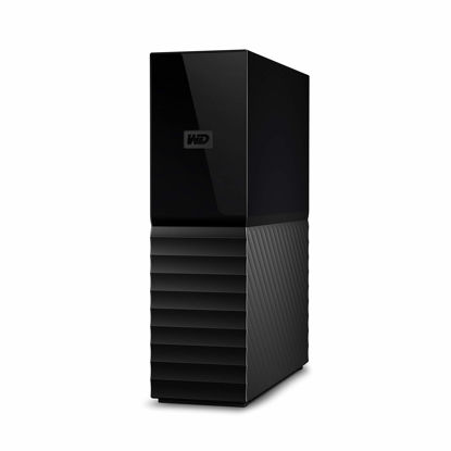 Picture of WD 18TB My Book Desktop External Hard Drive, USB 3.0, External HDD with Password Protection and Auto Backup Software - WDBBGB0180HBK-NESN