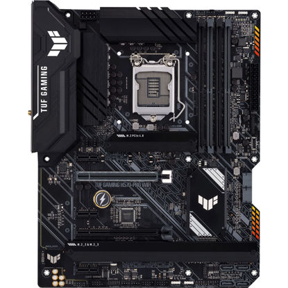 Picture of ASUS TUF Gaming H570-PRO WiFi 6 LGA1200 (Intel 11th/10th Gen) ATX Gaming Motherboard (PCIe 4.0, WiFi 6, 2.5Gb LAN, 3xM.2 Slots, 8+1 Power Stages, Front Panel TypeC™ Connector, Thunderbolt™ 4 Support)