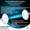 Picture of Wireless Bridge NBE-5AC-GEN2 PRE-CONFIGURED Bundle of 2 Ubiquiti NanoBeam 5AC GEN2, 2 Units Kit 100% Configured as Outdoor Point-to-Point Wi-Fi Bridge, Plug and Play, 450+ Mbps Speed, 15+ km Range.