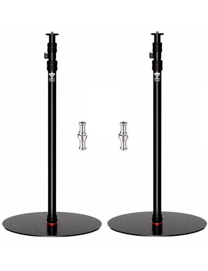 Picture of IFOOTAGE Light Stand Monopod RB-A400, 79'' Camera Monopod with Flat Base, Heavy Duty Photography Video Light Stand, Payload 10KG/22LBS - 2 Packs