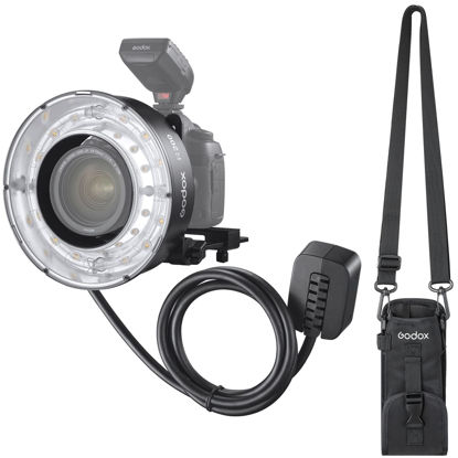 Picture of Godox R200 Ring Flash Head for AD200 AD200 Pro 200Ws 5800±200K with Modeling Lamp for Portrait Shooting