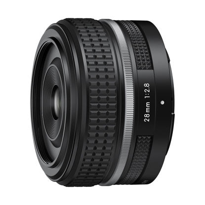 Picture of Nikon NIKKOR Z 28mm f/2.8 (Special Edition) | Retro-styled compact standard prime lens for Z series mirrorless cameras | Nikon USA Model