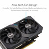 Picture of ASUS Dual NVIDIA GeForce RTX 3060 V2 OC Edition 12GB GDDR6 Gaming Graphics Card (PCIe 4.0, 12GB GDDR6 Memory, HDMI 2.1, DisplayPort 1.4a, 2-Slot, Axial-tech Fan Design, 0dB Technology)