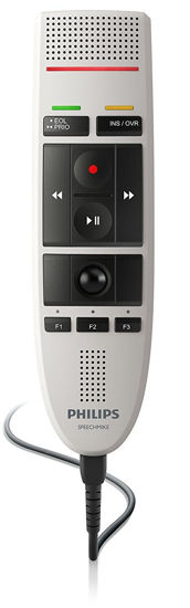 Picture of PHILIPS LFH3200 SpeechMike III Pro (Push Button Operation) USB Professional PC-Dictation Microphone