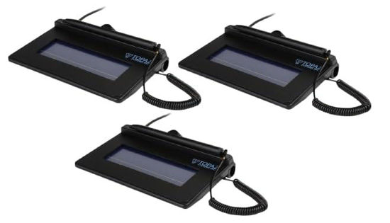 Picture of Topaz Systems Topaz T-S460-HSB-R, SigLite 1x5 Signature Pad, USB (Pack of 3 Pcs)