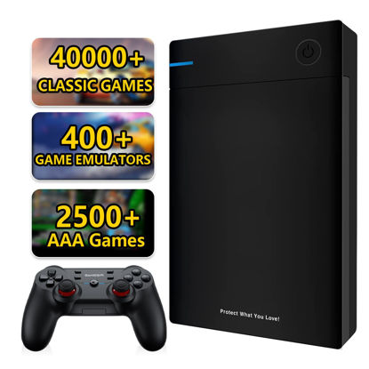 Picture of 12TB Retro Gaming Hard Drive,Gaming External Hard Drive with 40000+ Classic Games,Retro Game Consoles Compatible with 400+ Emulators,Portable Game Hard Drive Compatoble With Win-7/8/10/11