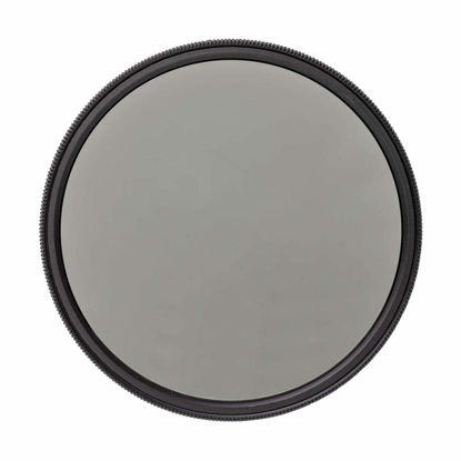 Picture of Heliopan 82mm Slim Circular Polarizer SH-PMC Filter (708240) with specialty Schott glass in floating brass ring