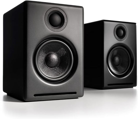 Picture of Audioengine A2 Plus Wireless Bluetooth Desktop Speakers - 60W Computer Speakers for Music and Gaming