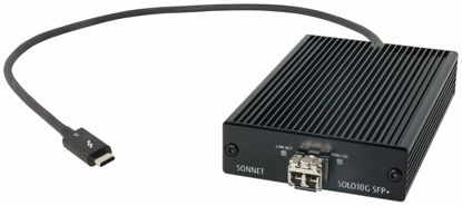 Picture of Sonnet Solo 10G Thunderbolt 3 to SFP+ 10 Gigabit Ethernet Adapter (SFP+ [SR] included)