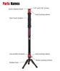 Picture of IFOOTAGE Cobra 3 A150S Strike Monopod,Camera Monopod with Pedal Locking Control,One-Step Rapid Height Adjustment, Professional Photography Monopod Suitable for SLR Cameras and Camcorders (59")