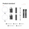 Picture of AMBITFUL KN-21C 21inch 53cm Dimmable 3000~6000K Bi-Color LED Ring Light with Tripod and Phone Holder,with Remote, for Makeup, Selfie, Vlog, YouTube Video, Camera (2PCS)